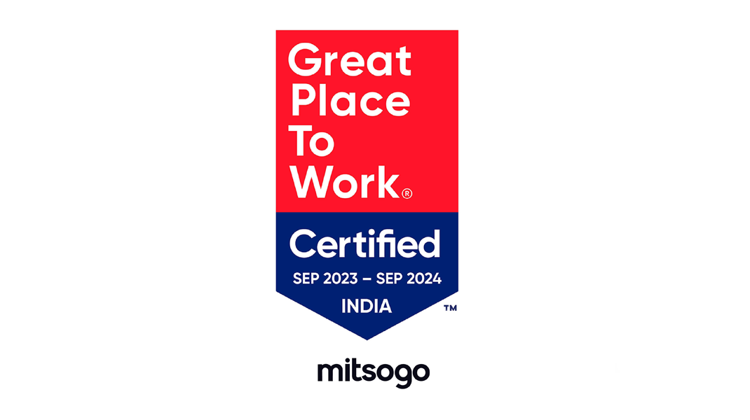Mitsogo certified Great Place to Work, 2023-24